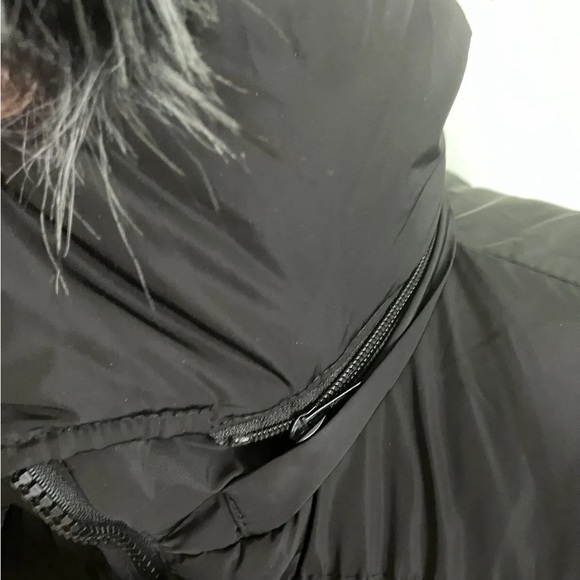 Excellent woman’s Elora long black fur, hooded jacket. Size L - Picture 7 of 8